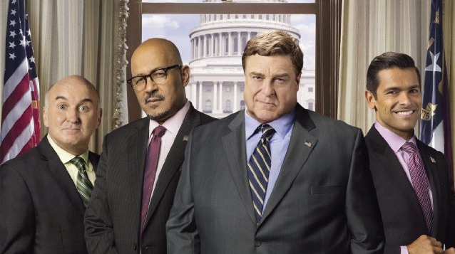 Alpha House B Four Senators John Goodman, Clark Johnson, Mark Consuelos & Matt Malloy.jpg